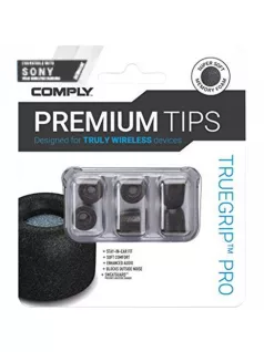   COMPLY TRUEGRIP TW SONY - Sfaturi cu spumă cu memorie pentru căști SONY TWS - L