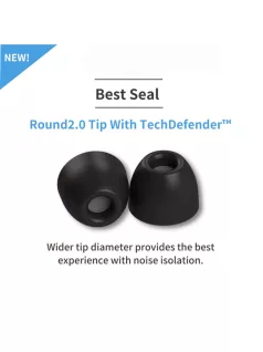   COMPLY SMARTCORE - Vârfuri universale din spumă cu memorie pentru căști - L - TRZ-SC Round