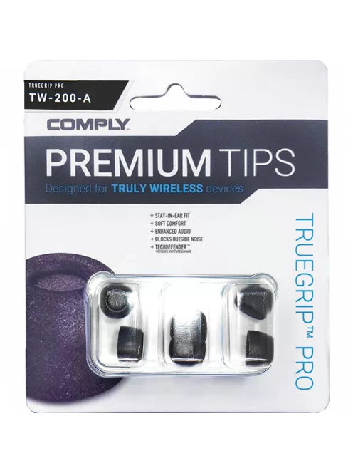 COMPLY TRUEGRIP PRO TW-200-A - Sfaturi pentru căști cu spumă de memorie pentru TWS - L