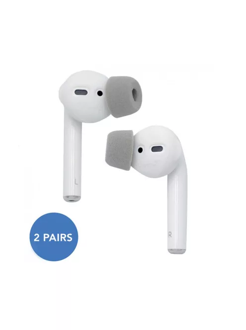 COMPLY SOFTCONNECT FOR AIRPODS - Sfaturi pentru căști din spumă de memorie cu adaptor - L