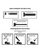 COMPLY TRUEGRIP PREMIUM PENTRU APPLE AIRPODS PRO GEN 1 ȘI 2 - Vârfuri din spumă cu memorie pentru Apple AirPods Gen 1 și 2 - L