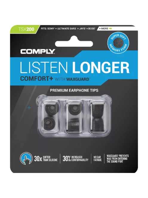 COMPLY COMFORT PLUS TSX-200 - Sfaturi cu spumă cu memorie pentru căști - M