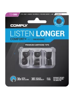   COMPLY® COMFORT PLUS TSX-500 tips-uri din spumă cu memorie - S