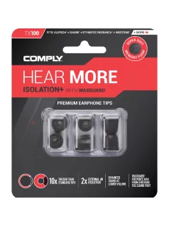   COMPLY ISOLATION PLUS TX-100 - Sfaturi cu spumă cu memorie pentru căști - M