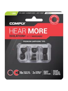   COMPLY ISOLATION PLUS TX-200 - Sfaturi cu spumă cu memorie pentru căști - S