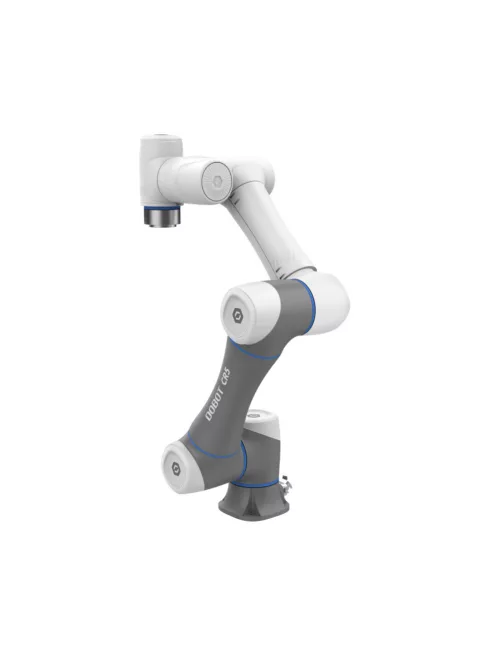 DOBOT COBOT CR5S - Brațul de robotizare colaborativă cu o rază de acțiune de 900mm și o capacitate de încărcare de 5 kg, echipat cu accesoriul SafeSkin.