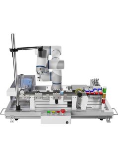   PLATFORMA UNIVERSALĂ DE FORMARE A ROBOȚILOR COLABORATIVI DOBOT - Stație de instruire pentru brațe robotice colaborative DOBOT - CR3 + PLC