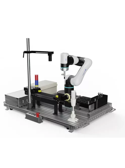 PLATFORMA UNIVERSALĂ DE FORMARE A ROBOȚILOR COLABORATIVI DOBOT - Stație de instruire pentru brațe robotice colaborative DOBOT - Magician E6+PLC