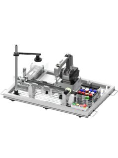   PLATFORMA UNIVERSALĂ DE FORMARE A ROBOȚILOR COLABORATIVI DOBOT - Stație de instruire pentru brațe robotice colaborative DOBOT - MG400 + PLC