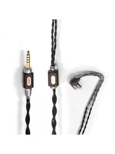   DD HIFI BC130C ERYX - 4,4mm balansat cablu de schimb IEM cu conectori schimbabili 0,78mm 2-Pin și MMCX - OFC