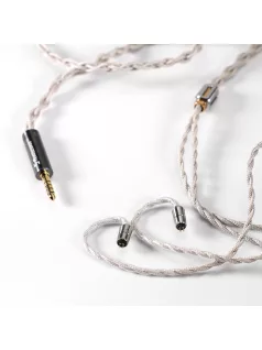   DD HIFI BC130 NET - Cablu de schimb IEM OCC ecranat cu conectori schimbabili 0,78mm 2-Pin și MMCX - BC130NET Pentaconn