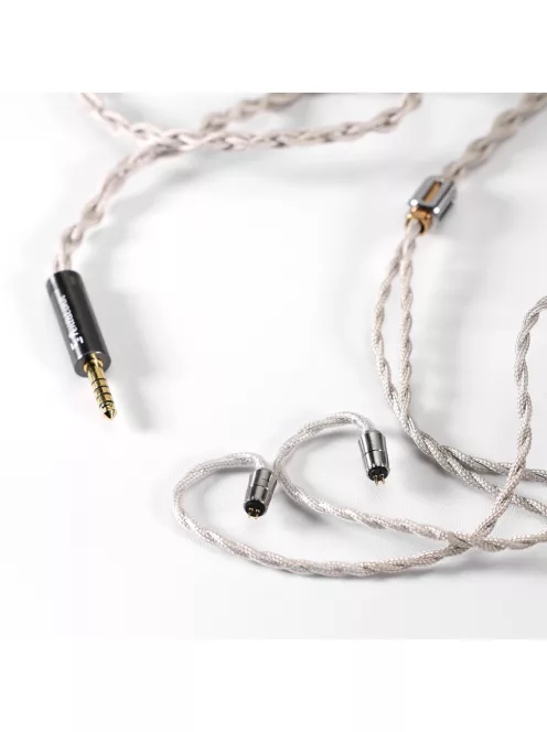 DD HIFI BC130 NET - Cablu de schimb IEM OCC ecranat cu conectori schimbabili 0,78mm 2-Pin și MMCX - BC130NET Pentaconn