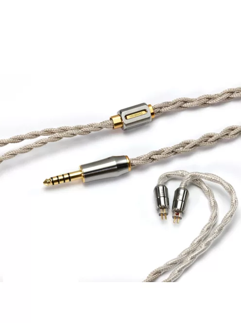 DD HIFI BC130 NET - Cablu de schimb IEM OCC ecranat cu conectori schimbabili 0,78mm 2-Pin și MMCX - Standard