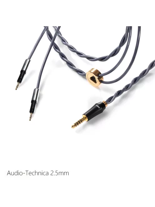 DD HIFI BC150B 2.5mm AUDIO-TECHNICA - Cablu audio pentru căști simetric din argint cu conector de 4.4mm - 195cm