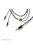 DD HIFI BC150B 2-PIN - Cabluri pentru căști simetrice argintii cu conector de 4.4mm - 145cm