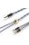 DD HIFI BC150B - Cablu pentru căști cu simetrie de argint, cu conector Pentaconn de 4,4 mm. - 295cm - 3,5mm (Extended)