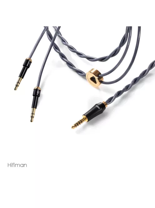DD HIFI BC150B 3.5mm HiFiMan - Cablu simetric pentru căști din argint cu conector de 4.4mm - 295cm