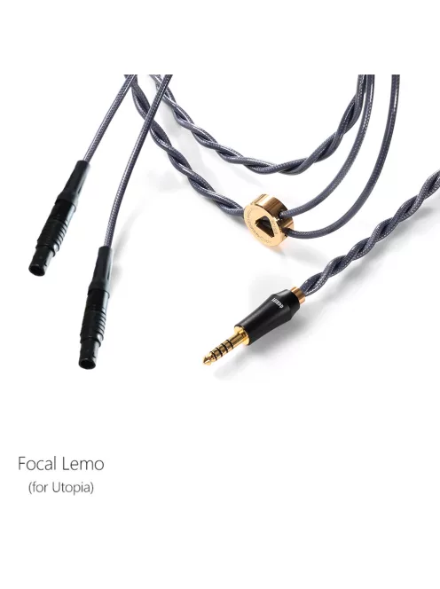 DD HIFI BC150B FOCAL LEMO - Cablu de căști simetric din argint cu conector de 4,4 mm - 145cm