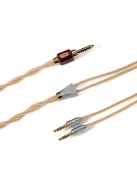 DD HIFI BC150G FLAT 3.5MM - Cablu pentru căști simetric din argint și OCC cu conector 4.4mm - 145 cm