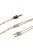 DD HIFI BC150G FLAT 3.5MM - Cablu pentru căști simetric din argint și OCC cu conector 4.4mm - 145 cm