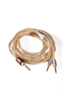   DD HIFI BC150G FLAT 3.5MM - Cablu pentru căști simetric din argint și OCC cu conector 4.4mm - 145 cm