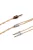DD HIFI BC150G 3.5MM EXTENDED - Cablu de căști balansat din argint și OCC cu conector 4.4mm - 145 cm