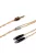 DD HIFI BC150G 4-PIN MINI XLR - Cablu simetric pentru căști din argint și OCC, cu conector 4,4 mm - 145 cm