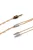 DD HIFI BC150G SENNSEISER ODU 2-PIN - Cablu pentru căști echilibrat din argint și OCC cu conector 4.4mm - 145 cm