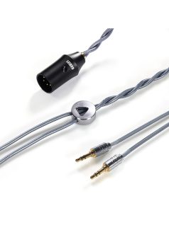   DD HIFI BC150XLR 3.5mm STANDARD - Cablu pentru căști simetric din argint cu conector XLR cu 4 pini - 145cm