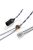 DD HIFI BC150XLR - Cablu de căști simetric din argint cu conector 4-Pin XLR - 295cm - LEMO