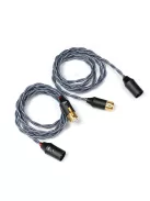 DD HIFI BC30XLR - Cablu de semnal stereo simetric cu pereche de mufe XLR și conectori de priză XLR - 75cm