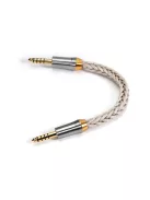 DD HIFI BC44 NET - Cablu audio simetric ecranat cu conectori tip plug 4.4mm - 15 cm