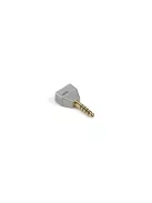 DD HIFI DJ30SE - Adaptor 4,4mm cu conector simetric și priză Jack 3,5mm, cu conversie a semnalului de la balansat la nebalansat