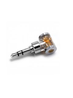   DD HIFI DJ35AR - Adaptor de 2,5 mm balansat FEMEIA la 3,5 mm Jack MALE Rhodium