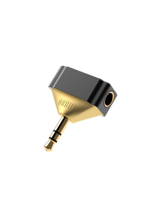 DD HiFi DJ44 GOLD - Adaptor cu mufă de 3,5 mm și conector de priză de 4,4 mm