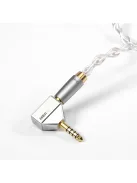 DD HIFI DJ44L - Adaptor cu mufă de 4,4mm și priză în formă de L de 4,4mm