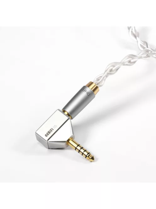 DD HIFI DJ44L - Adaptor cu mufă de 4,4mm și priză în formă de L de 4,4mm