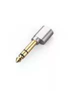 DD HIFI DJ65A (AL) - Adaptor cu mufă de 6,35 mm și jack de 3,5 mm