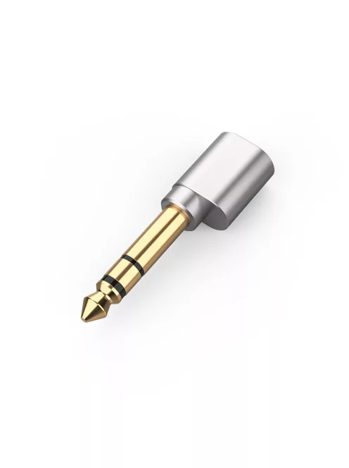 DD HIFI DJ65A (AL) - Adaptor cu mufă de 6,35 mm și jack de 3,5 mm