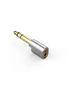 DD HIFI DJ65A (AL) - Adaptor cu mufă de 6,35 mm și jack de 3,5 mm