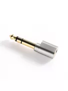 DD HIFI DJ65A (AL) - Adaptor cu mufă de 6,35 mm și jack de 3,5 mm