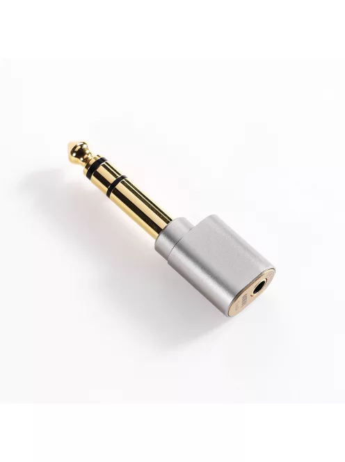 DD HIFI DJ65A (AL) - Adaptor cu mufă de 6,35 mm și jack de 3,5 mm