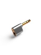 DD HIFI DJ65B (AL) - Adaptor cu mufă de 6,35 mm și soclu de 4,4 mm Pentaconn