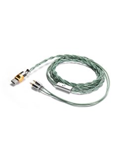   DD HIFI M120B - Cablu de căști cu conector Type-C, fabricat din OCC și fir de argint Litz, cu telecomandă și microfon. - 2-Pin