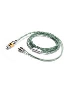 DD HIFI M120B - Cablu de căști cu conector Type-C, fabricat din OCC și fir de argint Litz, cu telecomandă și microfon. - MMCX