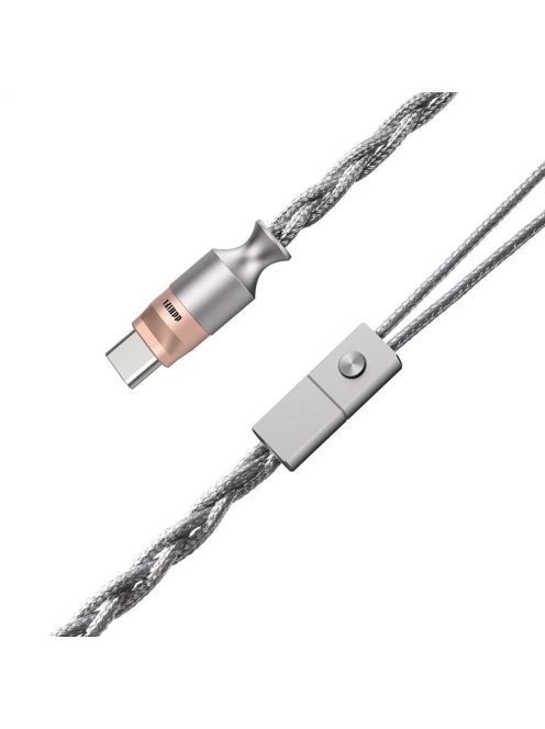 DD HIFI M198C - Cablu de căști universal cu conector Type-C, OCC, DAC și microfon, 32bit 384kHz PCM DSD256 - MMCX