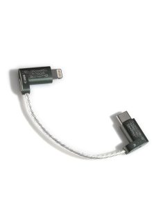   DD HIFI MFI06 - Cablu de date Lightning MALE la Type-C MALE OTG OTG - 80 mm - 90°