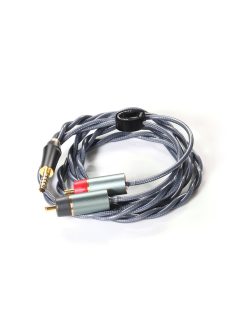   DD HIFI RC40A - Cablu de semnal stereo cu mufă de 4,4 mm și 2 mufe RCA placate cu aur - 120cm