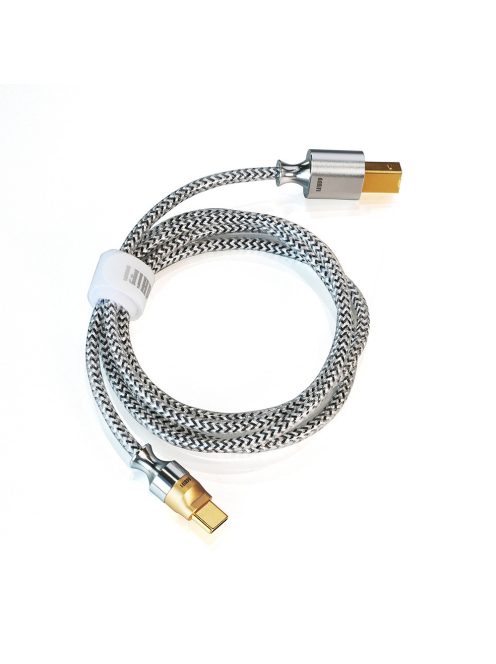 Cablu de date DD HIFI TC07BC către OTG cu priză USB-B și priză USB Type-C - 100cm