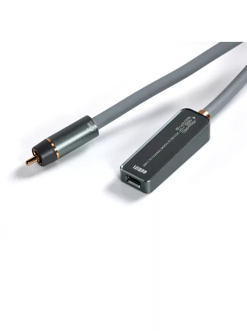 DD HIFI TC100-COA - Adaptor digital cu conector Coax MALE la USB Type-C FEMALE - 35cm